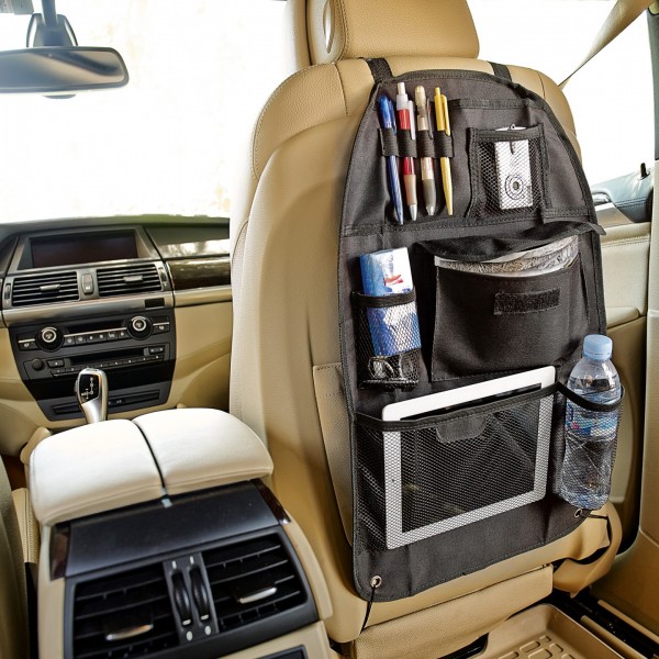 BOLSA RESPALDO TRASERO ASIENTO NEGRO