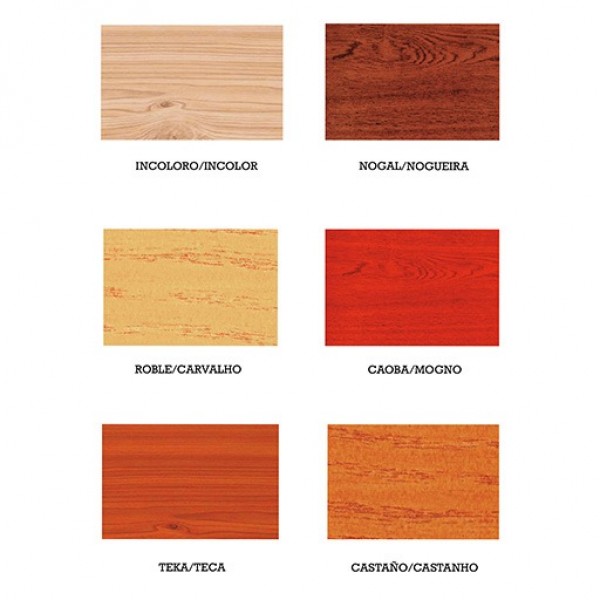 Lasur protector satinado 750ml.nogal