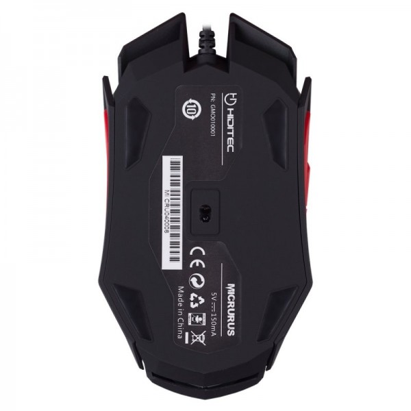 Hiditec ratón gaming micrurus 8100dpi