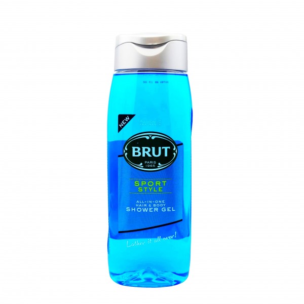 Brut brut sport style gel de baño 500ml vaporizador