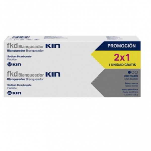 Fkd Blanqueador Pasta Dental 2x125 ml Promo