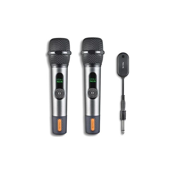 Ngs micrófonos inalámbricos vocales pack 2